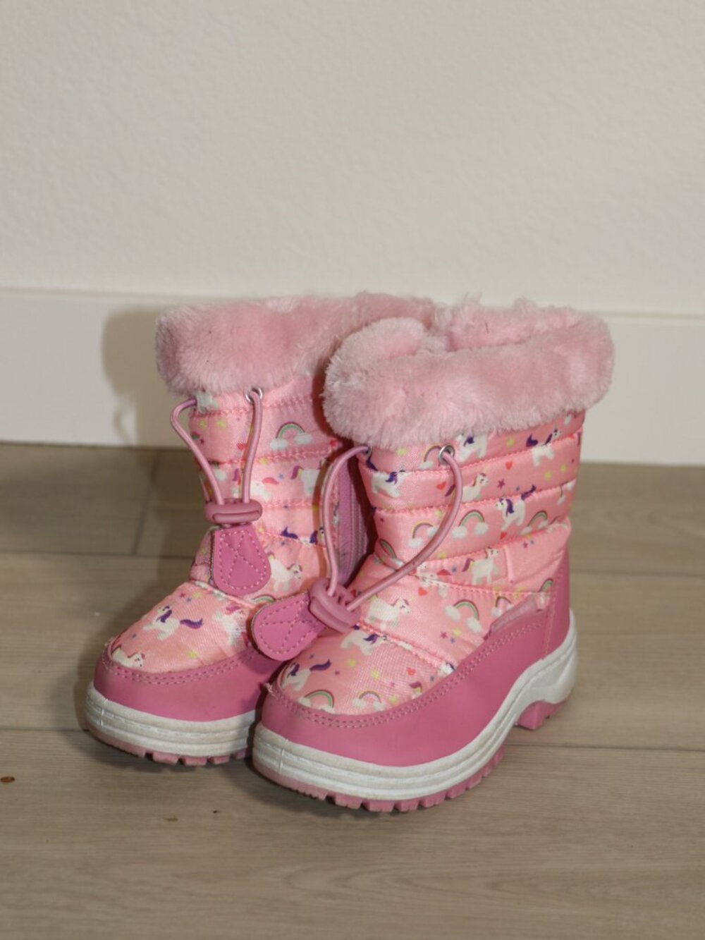 Pink Unicorn Toddler Snow Boots | 8 Toddler